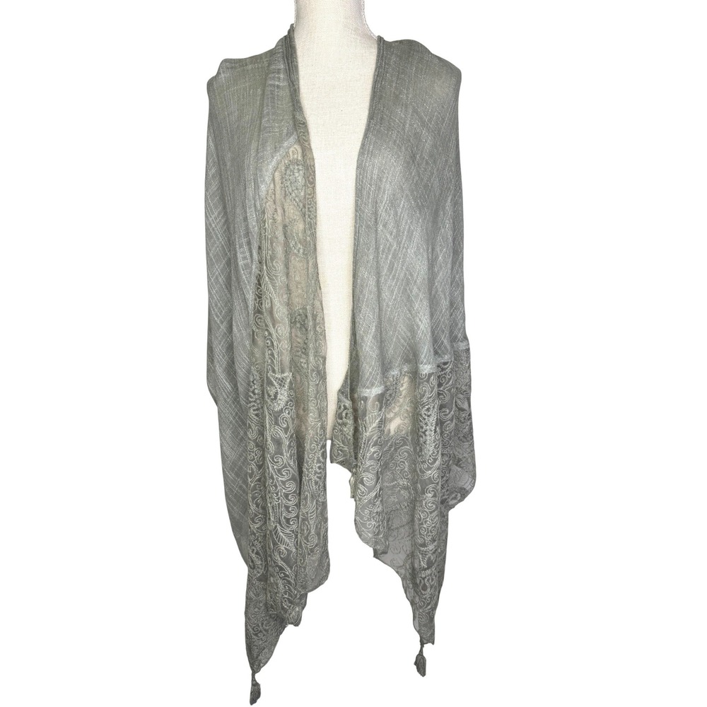 Crosstree‎ Lane Scarf/Shawl Green 26x80